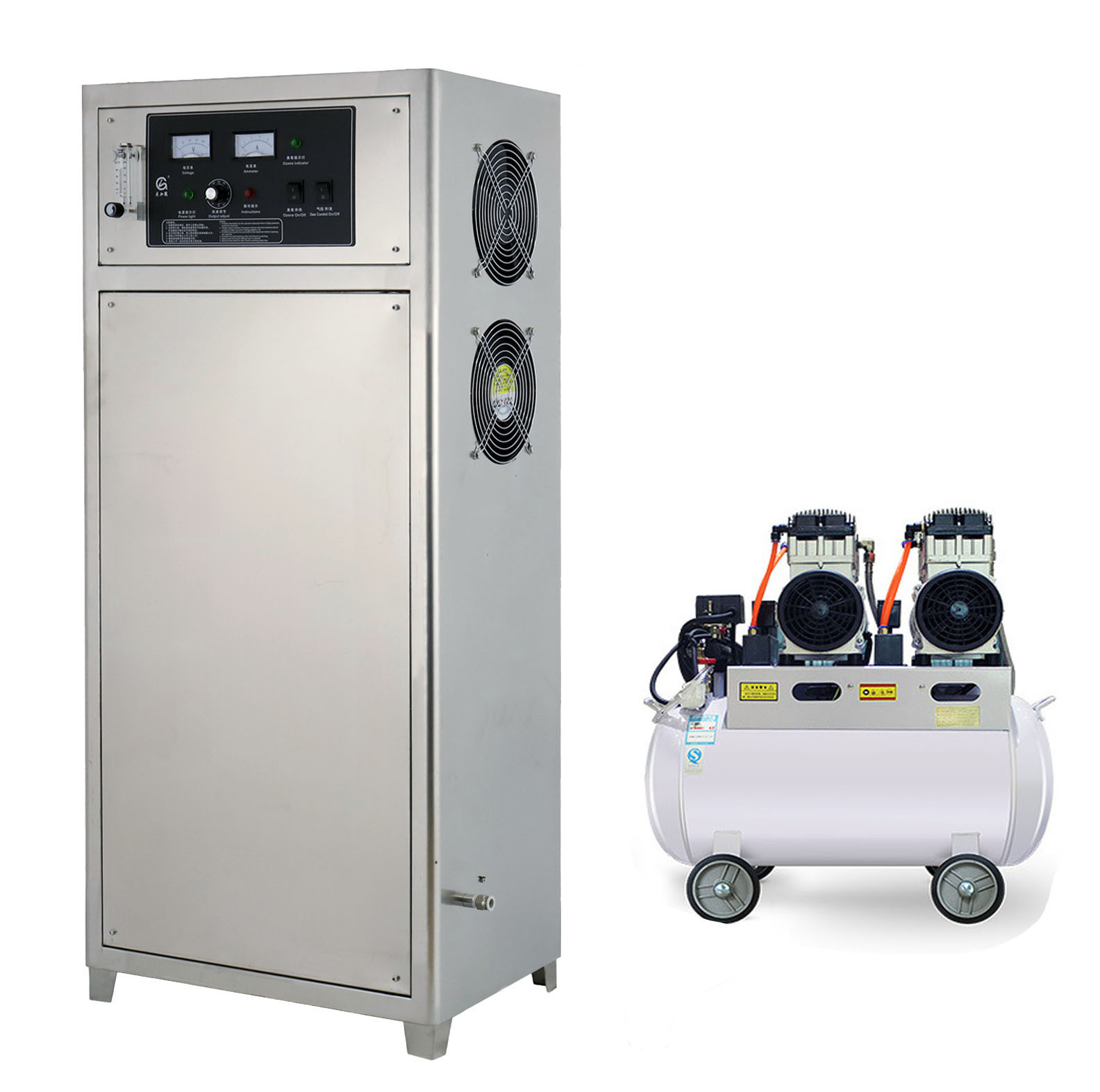 廣加環YT-018-100A氧氣源臭氧發生器，高濃度臭氧機